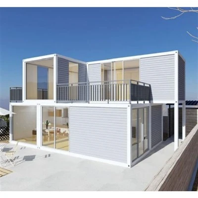 Casa container a montaggio rapido con balcone